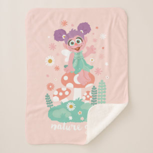 Abby Cadabby Nature Girl Sherpa Blanket