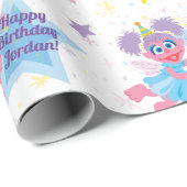 Abby Cadabby Party Star Pattern Wrapping Paper (Roll Corner)