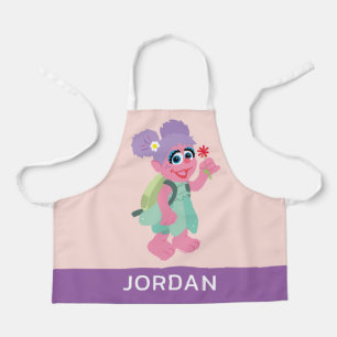 Abby Cadabby Picking Daisies Add Your Name Apron