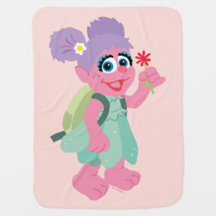 Abby Cadabby Picking Daisies Baby Blanket
