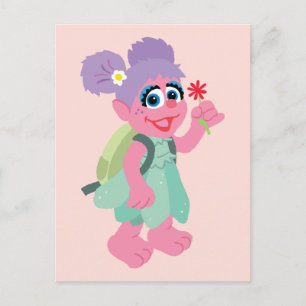 Abby Cadabby Picking Daisies Postcard