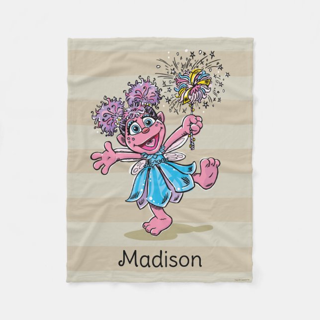 Abby Cadabby Retro Art Fleece Blanket (Front)