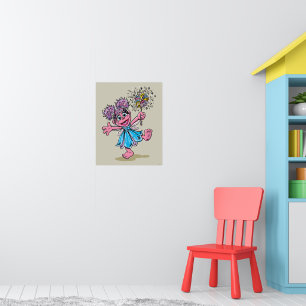 Abby Cadabby Retro Art Poster