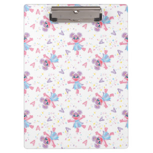 Abby Cadabby Sparkle Pattern Clipboard