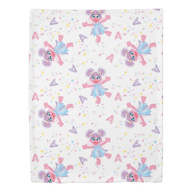 Abby Cadabby Sparkle Pattern Duvet Cover (Front)