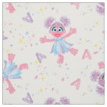 Abby Cadabby Sparkle Pattern Fabric