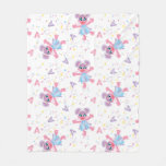 Abby Cadabby Sparkle Pattern Fleece Blanket