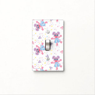 Abby Cadabby Sparkle Pattern Light Switch Cover