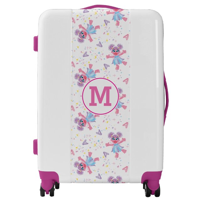 Abby Cadabby Sparkle Pattern Luggage (Front)