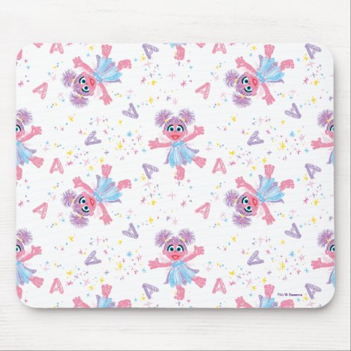 Abby Cadabby Sparkle Pattern Mouse Pad