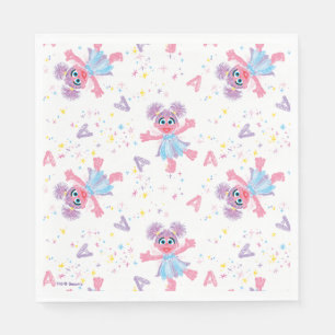 Abby Cadabby Sparkle Pattern Napkins