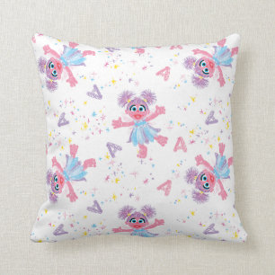 Abby Cadabby Sparkle Pattern Throw Pillow