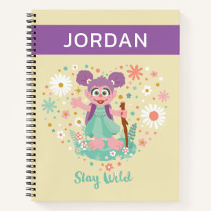 Abby Cadabby Stay Wild Add Your Name Notebook