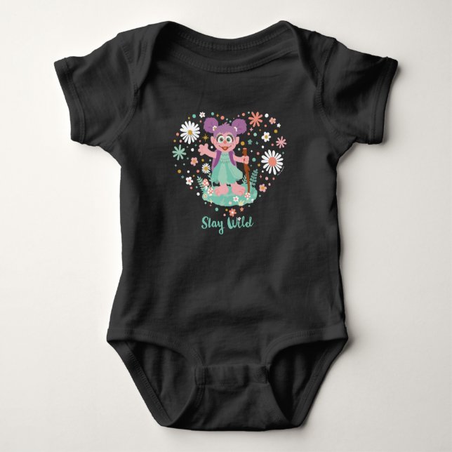 Abby Cadabby | Stay Wild Baby Bodysuit (Front)