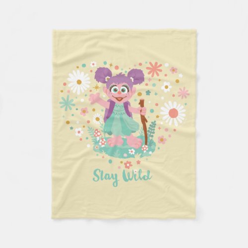 Abby Cadabby  Stay Wild Fleece Blanket