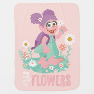 Abby Cadabby Stop and Smell The Flowers Baby Blanket