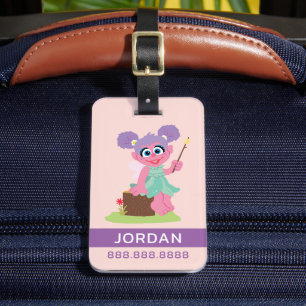Abby Cadabby Toasting Marshmallows Luggage Tag