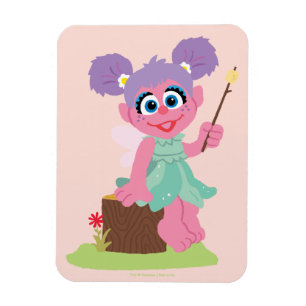 Abby Cadabby Toasting Marshmallows Magnet