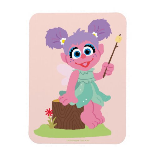 Abby Cadabby Toasting Marshmallows Magnet