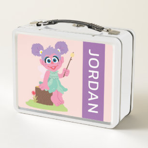 Abby Cadabby Toasting Marshmallows Metal Lunch Box