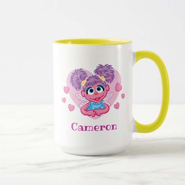Abby Cadabby Valentine Hearts Graphic Mug (Right)