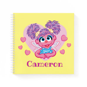 Abby Cadabby Valentine Hearts Graphic Notebook