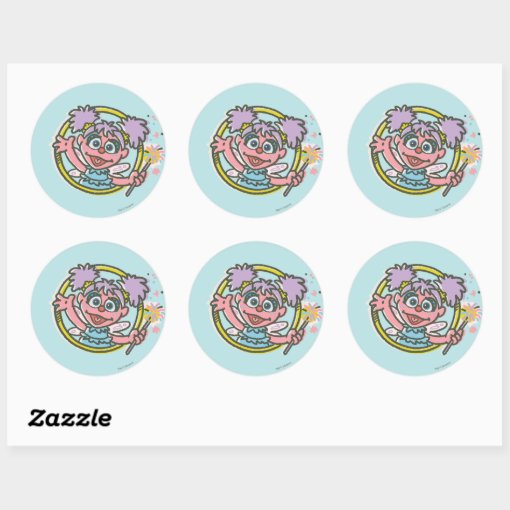 Abby Cadabby Vintage Classic Round Sticker | Zazzle