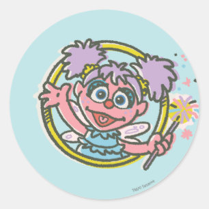 Abby Cadabby Vintage Classic Round Sticker