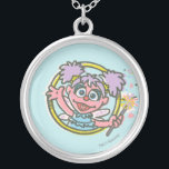 Abby Cadabby Vintage Silver Plated Necklace<br><div class="desc">Check out vintage Abby Cadabby,  your favorite fairy!        This item is recommended for ages 13 . ©  2014 Sesame Workshop. www.sesamestreet.org</div>