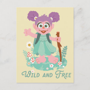 Abby Cadabby   Wild and Free Postcard