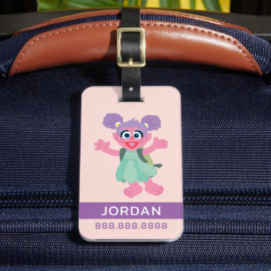 Abby Cadabby Woodland   Add Your Info Luggage Tag