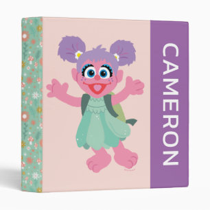 Abby Cadabby Woodland Add Your Name 3 Ring Binder