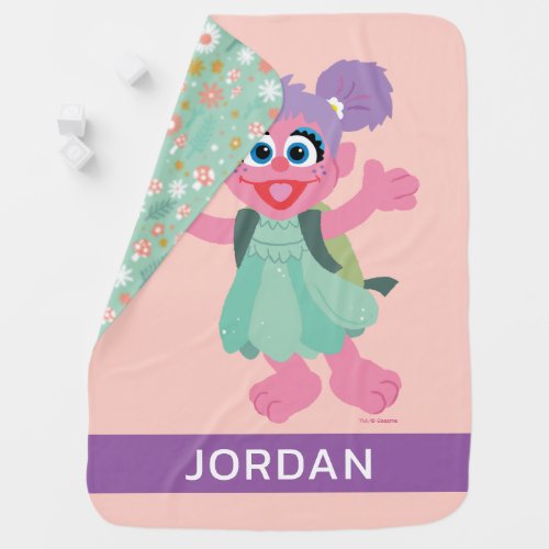 Abby Cadabby Woodland  Add Your Name Baby Blanket