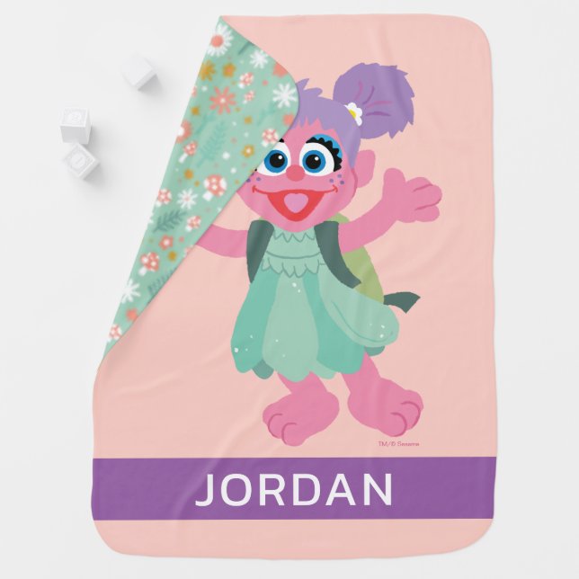 Abby Cadabby Woodland | Add Your Name Baby Blanket (In Situ)