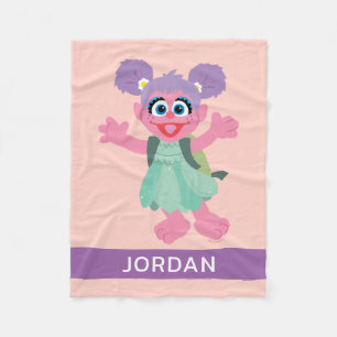 Abby Cadabby Woodland Add Your Name Fleece Blanket