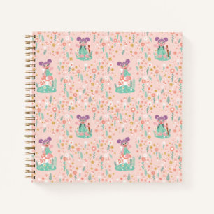 Abby Cadabby   Woodland Flower Pattern Notebook