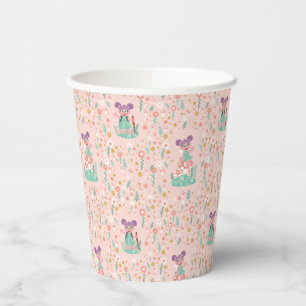 Abby Cadabby Woodland Flower Pattern Paper Cups
