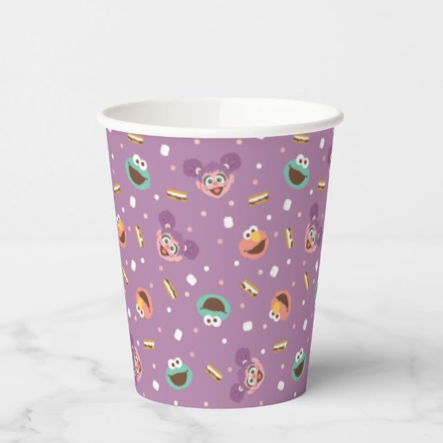 Abby Cadabby | Woodland Friends Pattern Paper Cups (Left)