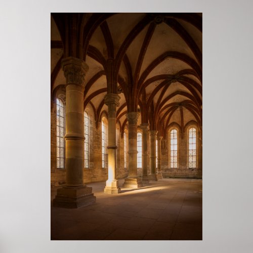 Abby Cloister Architecture  Germany Poster