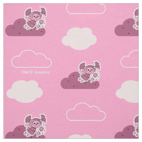 Abby Doodley Cloud Pattern Fabric