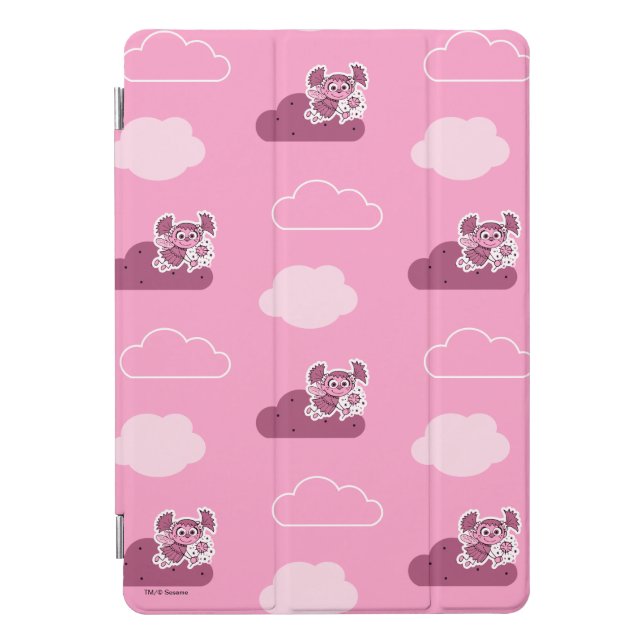 Abby Doodley Cloud Pattern iPad Pro Cover (Front)