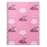 Abby Doodley Cloud Pattern Notebook