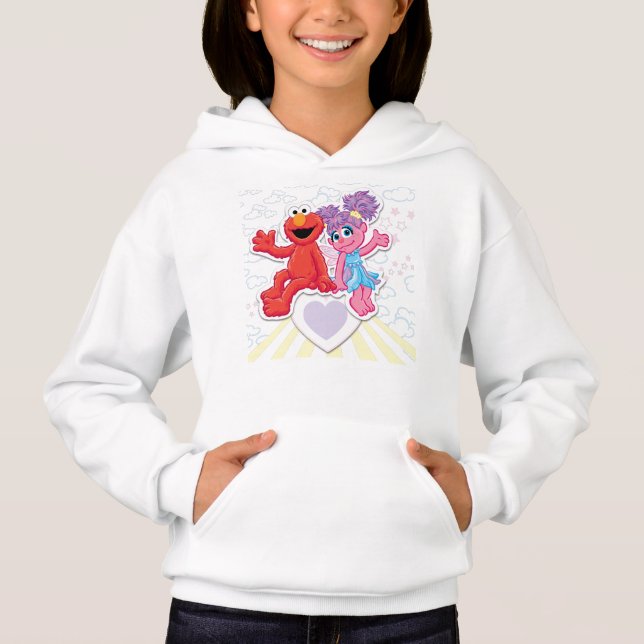 Abby & Elmo Graphic Hoodie (Front)