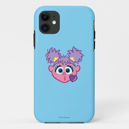 Abby Face Throwing a Kiss iPhone 11 Case