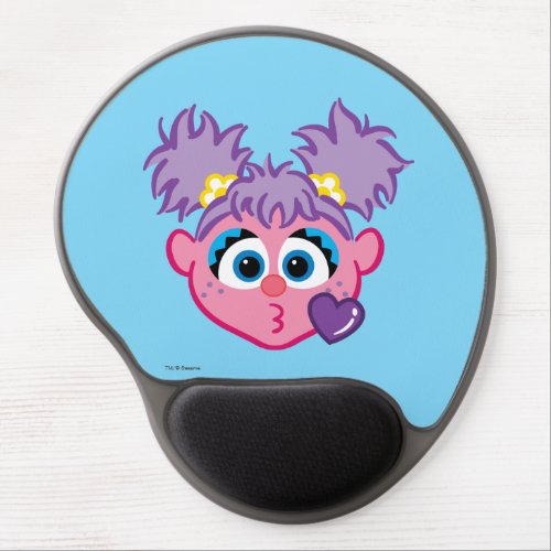 Abby Face Throwing a Kiss Gel Mouse Pad