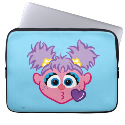 Abby Face Throwing a Kiss Laptop Sleeve