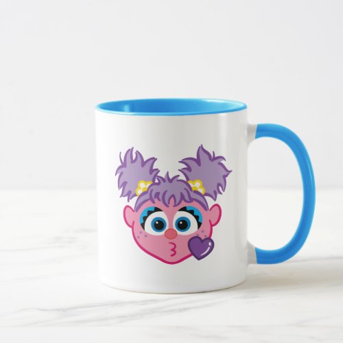 Abby Face Throwing a Kiss Mug