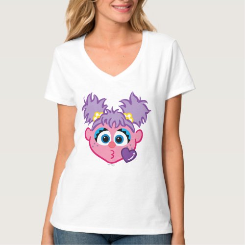 Abby Face Throwing a Kiss T_Shirt