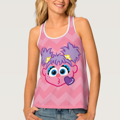 Abby Face Throwing a Kiss Tank Top
