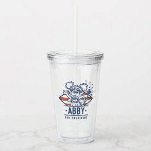 Abby For President Acrylic Tumbler